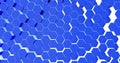 Abstract geometric blue hexagone background. 3D rendering. 3D illustration