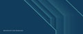 Abstract geometric blue lines triangle background. Website, banner and brochure. Vector illustration Royalty Free Stock Photo