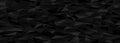 Abstract geometric chaos with dynamic black polygonal triangles for modern design background