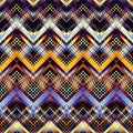 Geometric abstract pattern. Tileable vector image. Royalty Free Stock Photo