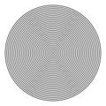 Circle pattern. Lines texture.