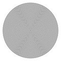 Circle pattern. Lines texture.