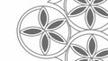 Abstract Geometric Circular Pattern, Modern Design, vector design Generative AI Royalty Free Stock Photo