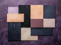 Abstract geometric color block background texture Royalty Free Stock Photo