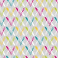 Abstract geometric colorful seamless pattern design