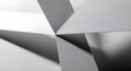Abstract geometric composition with intersecting planes in neutral tones Royalty Free Stock Photo