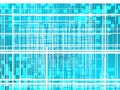 Composition of lines over blue digital background