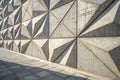 Abstract geometric concrete background Royalty Free Stock Photo