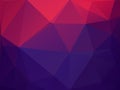 Abstract geometric 2D color wallpaper