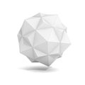 Abstract geometric 3d object, more polyhedron variations in this set