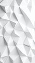 Abstract geometric 3D white polygonal background with shadows and texture. Royalty Free Stock Photo