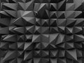 Abstract Geometric Dark 3d Background