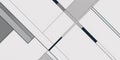 Abstract Geometric Design with Intersecting Lines and Gray and White Planes image photo Royalty Free Stock Photo