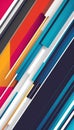 Abstract geometric design with vibrant colors and dynamic shapes