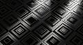 Abstract Geometric Diamond Pattern with Dramatic Lighting Royalty Free Stock Photo