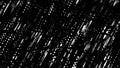 Abstract geometric dots background. Abstract gradient halftone. Computer glitch. 3D rendering