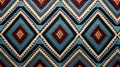 Abstract Geometric embroidery Pattern dark colors Background