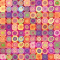 Abstract geometric festive pop-art texture. Royalty Free Stock Photo