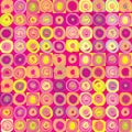 Abstract geometric festive pop-art texture. Royalty Free Stock Photo