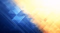 Abstract Geometric Gradient Background with Blue and Yellow Hues Royalty Free Stock Photo