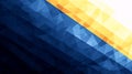 Abstract Geometric Gradient Background with Blue and Yellow Polygons Royalty Free Stock Photo