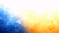 Abstract Geometric Gradient Background with Network Connections Royalty Free Stock Photo