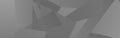 Abstract geometric gray pattern with overlapping triangles and shades