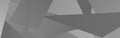 Abstract geometric gray polygonal pattern with overlapping triangles and shapes