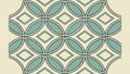 Abstract geometric grid pattern, intricate lines forming complex design, vector design Generative AI Royalty Free Stock Photo