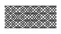 Abstract geometric grid wireframe pattern vector, vector design Generative AI Royalty Free Stock Photo
