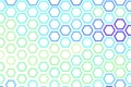 Abstract geometric hexagon pattern, colorful & artistic for graphic design, catalog, textile or texture printing & background.