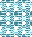 Abstract geometric hexagon unique graphic pattern background Royalty Free Stock Photo