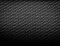 Abstract geometric hexagonal pattern background. dark black texture honeycomb design Royalty Free Stock Photo