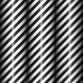 Abstract geometric lines with black and white diagonal stripes. Black gradient. Vector illustration