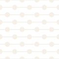 Abstract geometric lines lattice pattern. Seamless vector background. Subtle simple repeating texture. Royalty Free Stock Photo