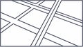 Abstract Geometric Lines Pattern Vector Illustration, Modern Design, vector design Generative AI Royalty Free Stock Photo