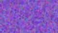 Abstract geometric low poly background in shades of purple and blue pattern Royalty Free Stock Photo