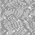 Abstract geometric mesh, grid pattern of interweaved, interlocking lines, stripes. Cellular matrix, web texture of intersecting Royalty Free Stock Photo