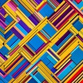 277 Abstract Geometric: A modern and abstract background featuring geometric shapes in bold and vibrant colors that create a con