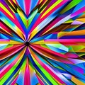 277 Abstract Geometric: A modern and abstract background featuring geometric shapes in bold and vibrant colors that create a con