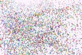 Abstract geometric motion, particle or random pattern. Dust, effect, motion & shape. Royalty Free Stock Photo