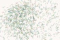 Abstract geometric motion, particle or random pattern. Shape, effect, vector, texture & dust. Royalty Free Stock Photo