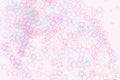 Abstract geometric motion, particle or random pattern. Vector, concept, effect & creative. Royalty Free Stock Photo