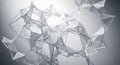 Abstract Geometric Network Structure Royalty Free Stock Photo