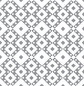 Abstract geometric ornament. Tile square shape seamless pattern. Geometrical ornamental backgrop
