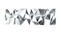 Abstract geometric pattern with angular shapes for modern designs, vector design Generative AI Royalty Free Stock Photo