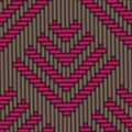 Abstract geometric pattern as background. Royalty Free Stock Photo