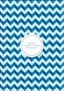 Abstract geometric pattern background, zigzag style with many rectangular and triangles, in green-blue color tone
