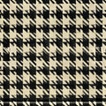Abstract geometric pattern with bold black and white houndstooth design Royalty Free Stock Photo