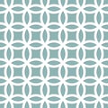 Abstract geometric pattern with circles. Template for grids, gratings and panels. Seamlessly repeating vector pattern